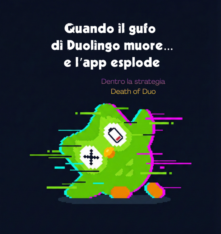 Grafica Duolingo Death of Duo